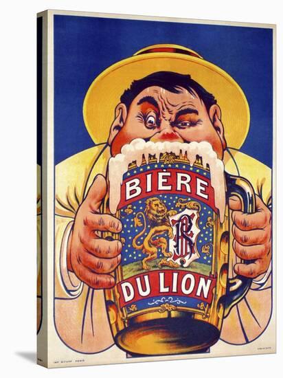 Biere du Lion-null-Stretched Canvas