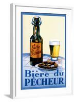 Biere du Pecheur-null-Framed Art Print