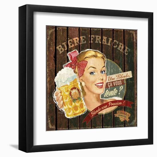 Bière fraîche-Bruno Pozzo-Framed Art Print