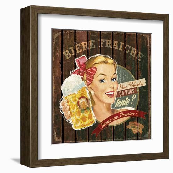 Bière fraîche-Bruno Pozzo-Framed Art Print