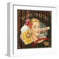 Bière fraîche-Bruno Pozzo-Framed Art Print