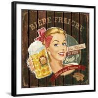 Bière fraîche-Bruno Pozzo-Framed Art Print