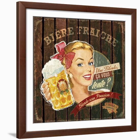 Bière fraîche-Bruno Pozzo-Framed Art Print