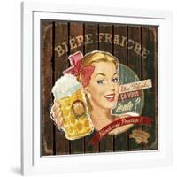 Bière fraîche-Bruno Pozzo-Framed Art Print