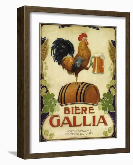 Biere Gallia-Vintage Apple Collection-Framed Giclee Print