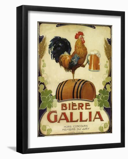 Biere Gallia-Vintage Apple Collection-Framed Giclee Print