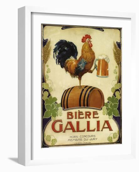Biere Gallia-Vintage Apple Collection-Framed Giclee Print