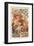 Bieres de La Meuse-Alphonse Mucha-Framed Premium Giclee Print