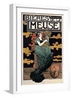 Bieres De La Meuse-Marc Auguste Bastard-Framed Art Print