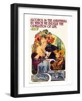 Bieres de le Meuse-Alphonse Mucha-Framed Art Print