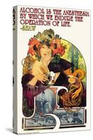 Bieres de le Meuse-Alphonse Mucha-Stretched Canvas