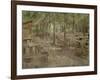 Biergarten in Dachau, 1888-Fritz von Uhde-Framed Giclee Print