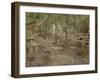 Biergarten in Dachau, 1888-Fritz von Uhde-Framed Giclee Print