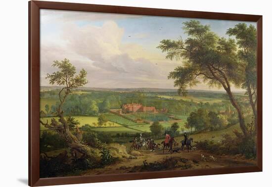 Bifrons Park, Patrixbourne, Kent, Formerly Attributed to John Wootton (1682-1764)-English-Framed Giclee Print