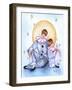 Big and Little Pierrots-Judy Mastrangelo-Framed Giclee Print