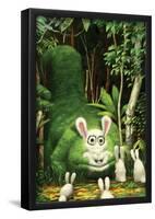 Big Bad Bunny Eater-Bobby Chiu-Framed Poster
