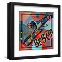 Big Band-null-Framed Giclee Print