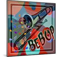 Big Band-null-Mounted Giclee Print