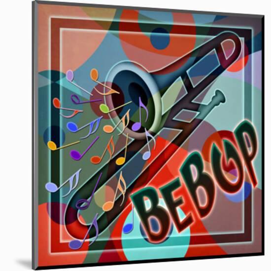 Big Band-null-Mounted Giclee Print