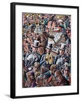 Big Band-PJ Crook-Framed Giclee Print