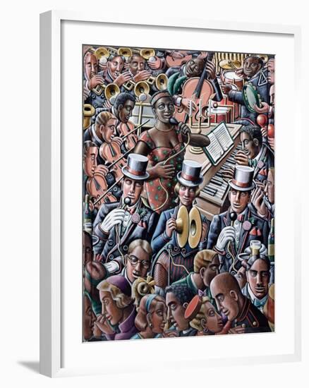 Big Band-PJ Crook-Framed Giclee Print