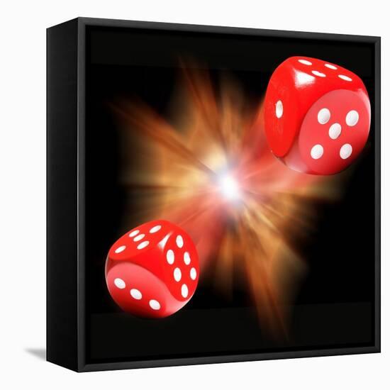 Big Bang Probability, Conceptual Image-Victor De Schwanberg-Framed Stretched Canvas