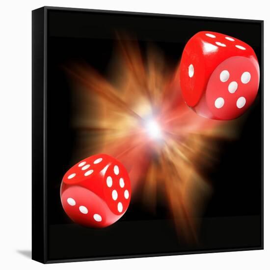 Big Bang Probability, Conceptual Image-Victor De Schwanberg-Framed Stretched Canvas