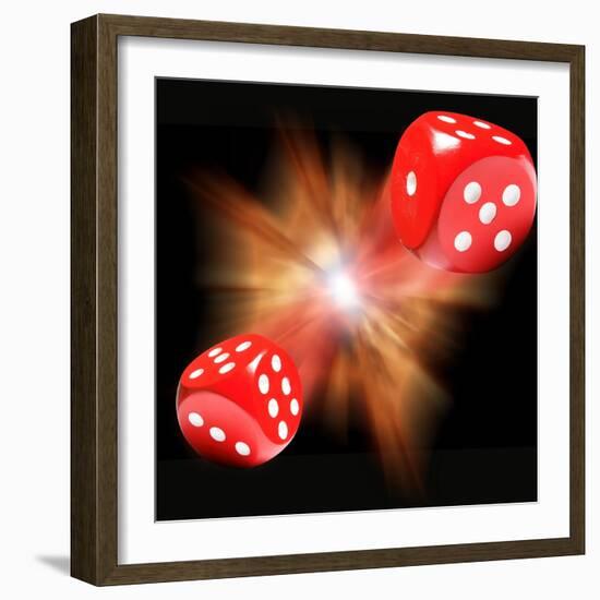 Big Bang Probability, Conceptual Image-Victor De Schwanberg-Framed Premium Photographic Print