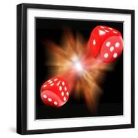 Big Bang Probability, Conceptual Image-Victor De Schwanberg-Framed Premium Photographic Print