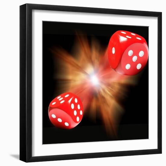 Big Bang Probability, Conceptual Image-Victor De Schwanberg-Framed Premium Photographic Print