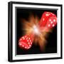 Big Bang Probability, Conceptual Image-Victor De Schwanberg-Framed Premium Photographic Print