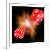 Big Bang Probability, Conceptual Image-Victor De Schwanberg-Framed Photographic Print