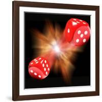 Big Bang Probability, Conceptual Image-Victor De Schwanberg-Framed Photographic Print