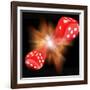Big Bang Probability, Conceptual Image-Victor De Schwanberg-Framed Photographic Print