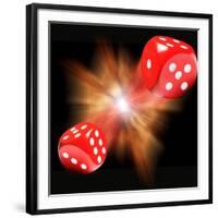 Big Bang Probability, Conceptual Image-Victor De Schwanberg-Framed Photographic Print