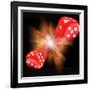 Big Bang Probability, Conceptual Image-Victor De Schwanberg-Framed Photographic Print