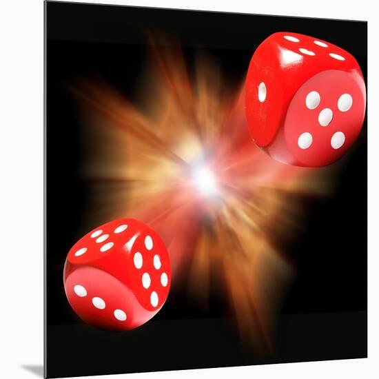 Big Bang Probability, Conceptual Image-Victor De Schwanberg-Mounted Photographic Print
