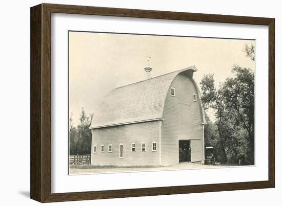 Big Barn-null-Framed Art Print