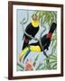 Big-Beaked Birds-R.B. Davis-Framed Giclee Print