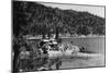 Big Bear Lake, CA View of Treasure Island Photograph - Big Bear Lake, CA-Lantern Press-Mounted Art Print