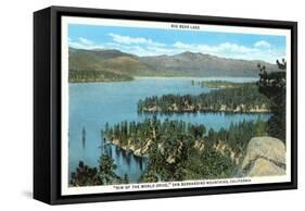 Big Bear Lake, California-null-Framed Stretched Canvas