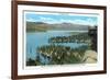 Big Bear Lake, California-null-Framed Premium Giclee Print