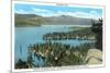 Big Bear Lake, California-null-Mounted Premium Giclee Print