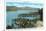 Big Bear Lake, California-null-Mounted Premium Giclee Print