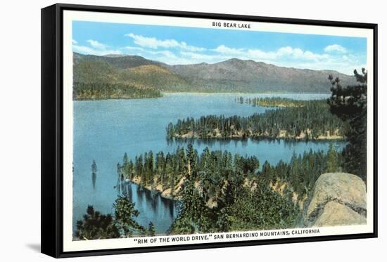 Big Bear Lake, California-null-Framed Stretched Canvas