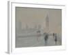 Big Ben, 1897 or 1907-Childe Hassam-Framed Giclee Print