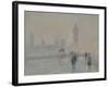 Big Ben, 1897 or 1907-Childe Hassam-Framed Giclee Print