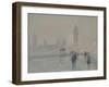 Big Ben, 1897 or 1907-Childe Hassam-Framed Giclee Print