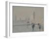 Big Ben, 1897 or 1907-Childe Hassam-Framed Giclee Print