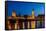 Big Ben and House of Parliament at Night, London, United Kingdom-anshar-Framed Stretched Canvas